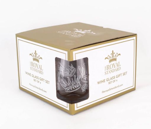 16oz La Couronne Wine Glass Gift Set