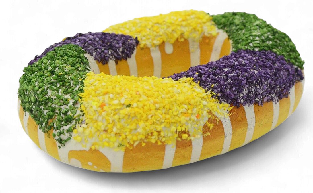 4.75" Styrofoam King Cake Decoration