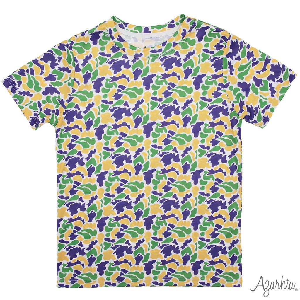 Mardi Gras Camo Drifit