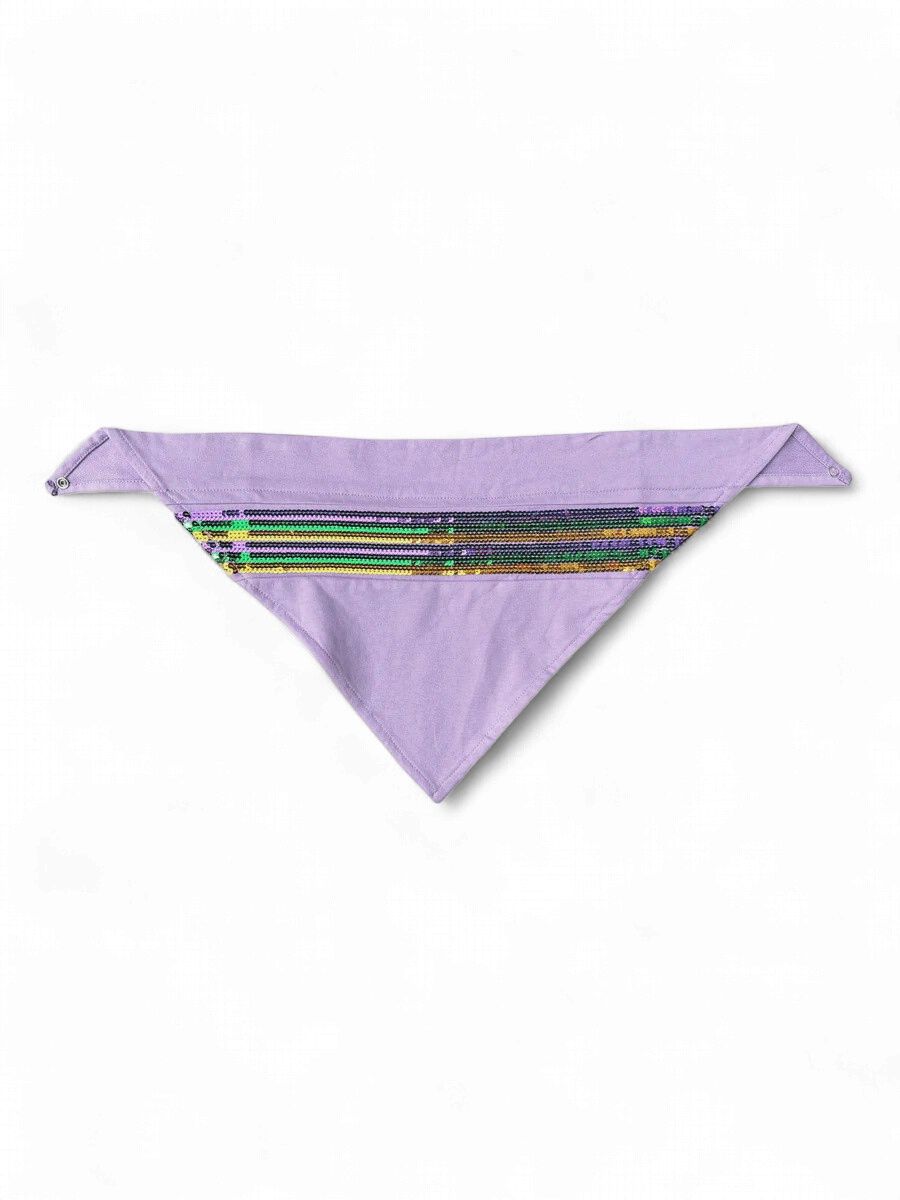 Lavender Sequin BANDANA PET