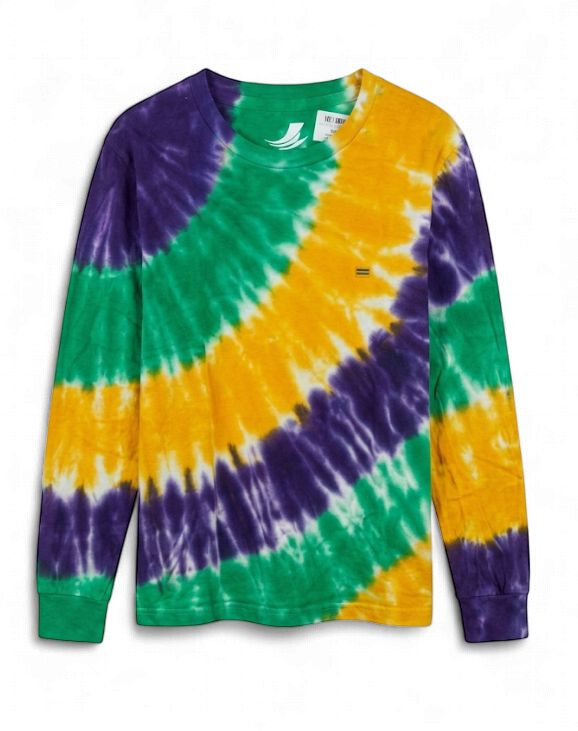 Tie Dye Wave YOUTH Long Sleeve