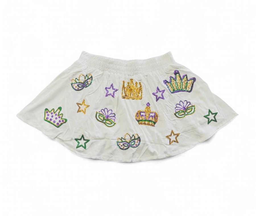 Adult Crown Skort - White