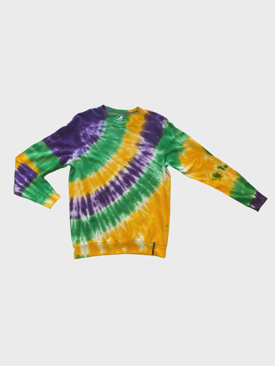 ADULT LS TIE DYE WAVE
