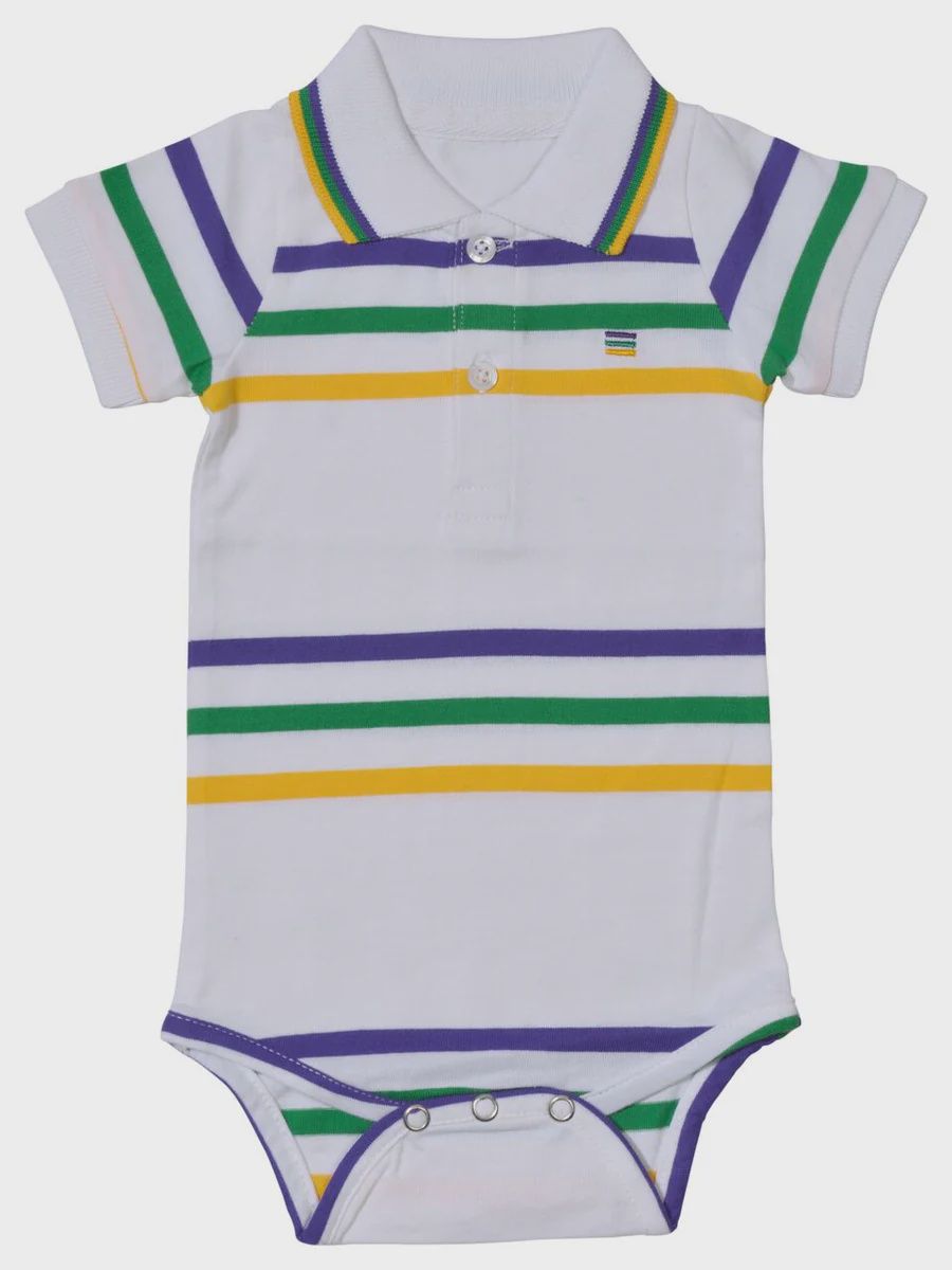 INFANT ONESIE SS WHITE INFINITY