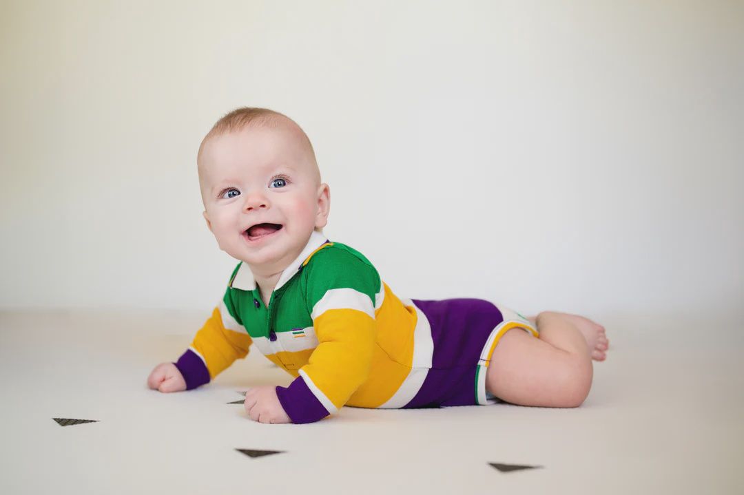 INFANT LS ONESIE RUGBY