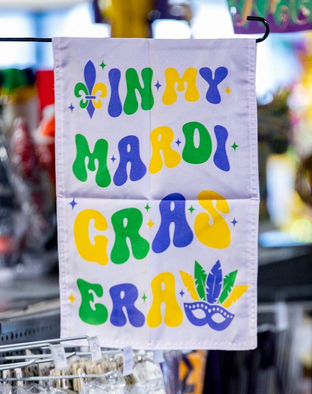 IN MY MARDI GRAS ERA GARDEN FLAG