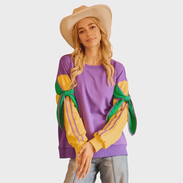 MG BOW FRENCH TERRY SWEATSHIRT