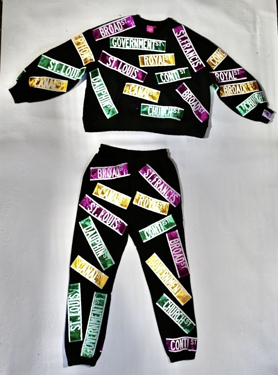 Mobile Street Signs Custom Queen of Sparkles Joggers