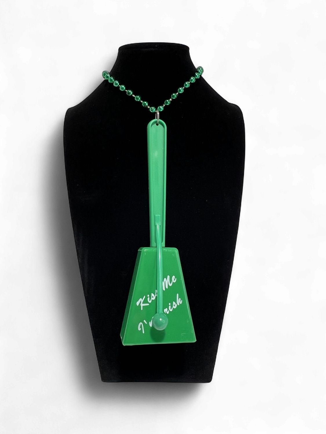 33" 7.5mm Kiss Me Im Irish Noisemaker (Dozen)