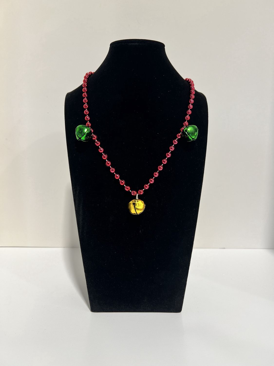 33" 7mm with 3 Piece 20mm Bells (Dozen) Christmas