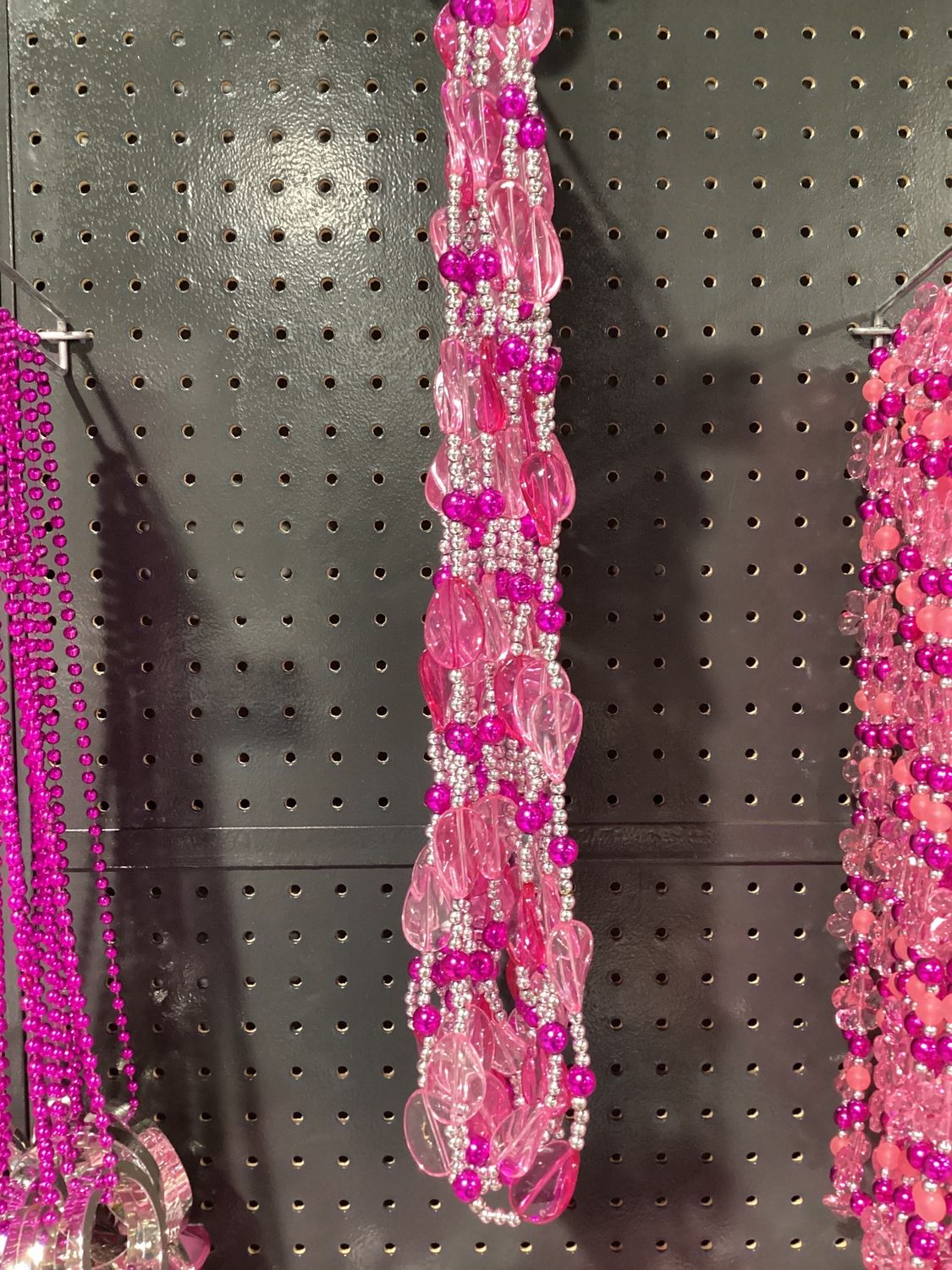42" Acrylic Fancy Bead Necklace (Dozen)