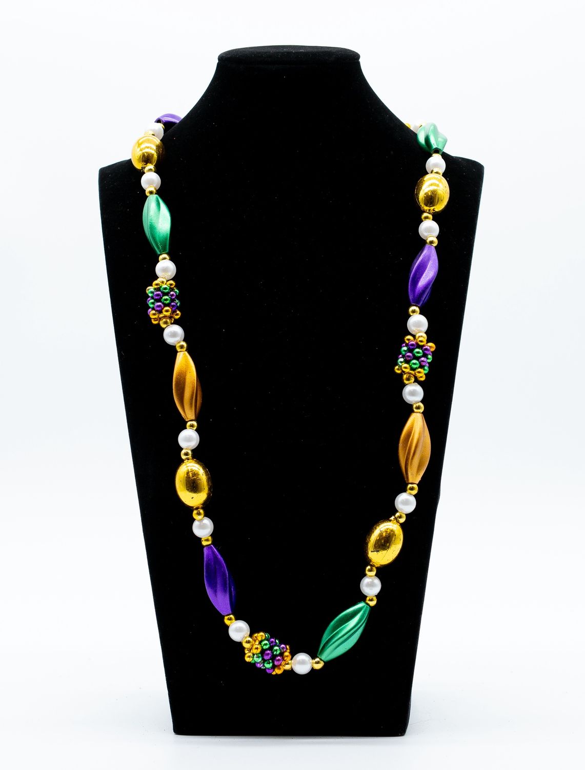 38" PGG SWIRL BEADS single