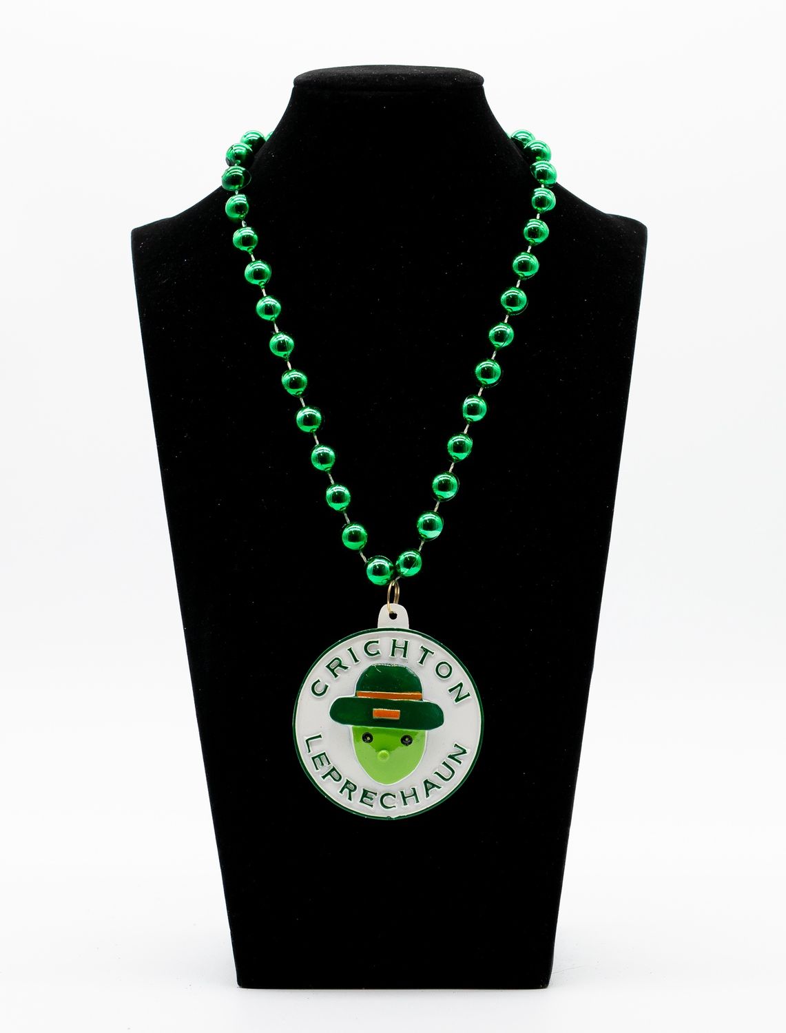 Crichton Leprechaun Mardi Gras Bead single