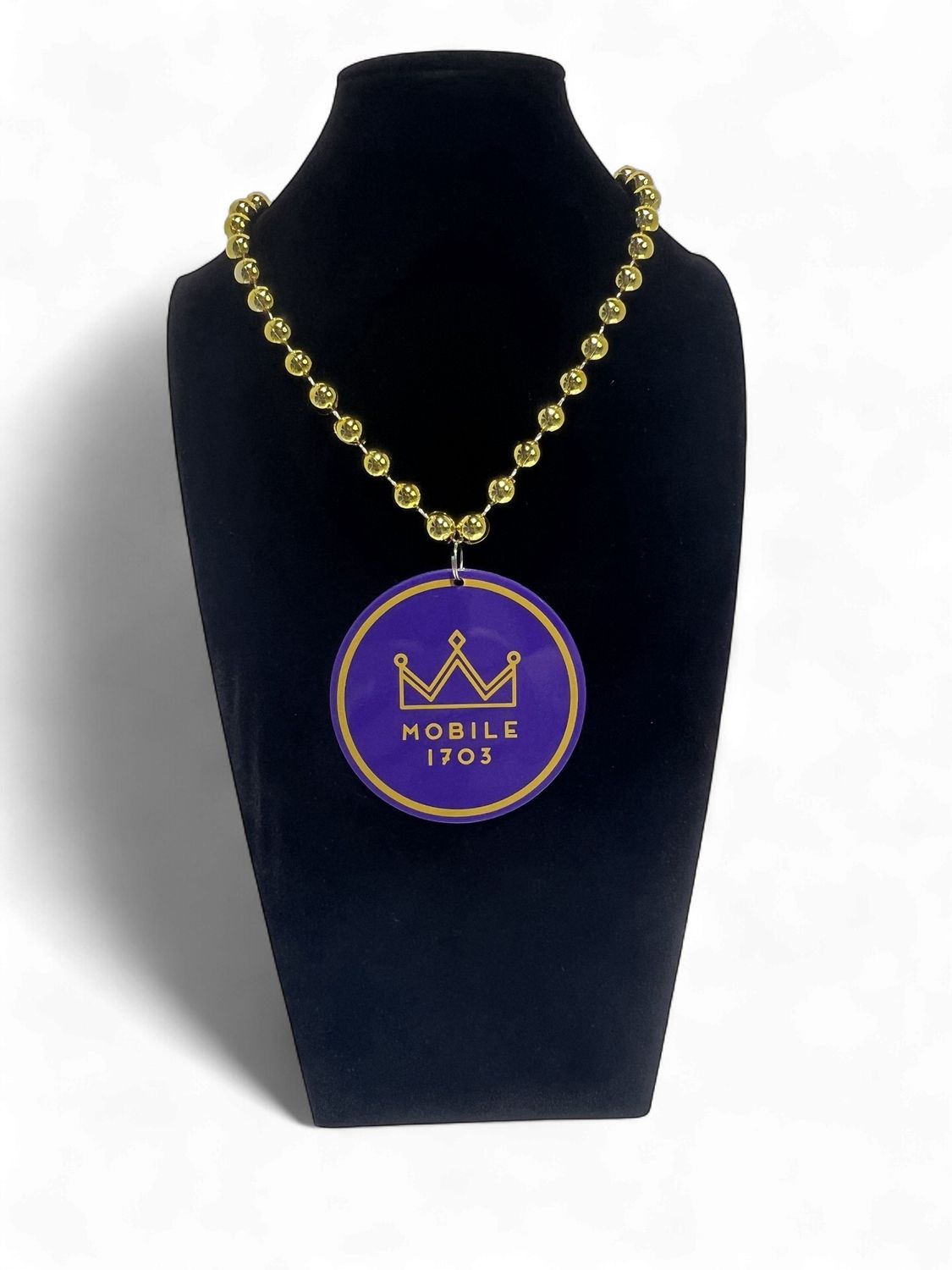 Mobile Mardi Gras Medallion - Purple Medallion - Dozen
