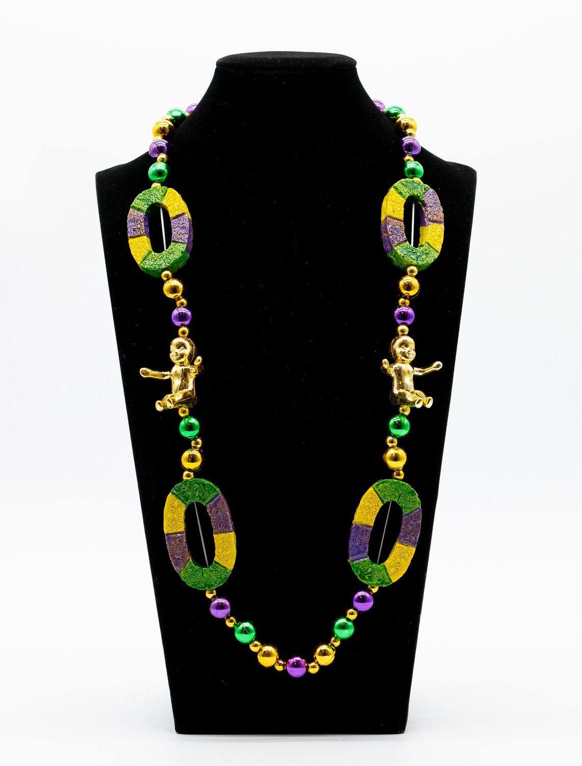 KING CAKE BABY BEAD 6PC