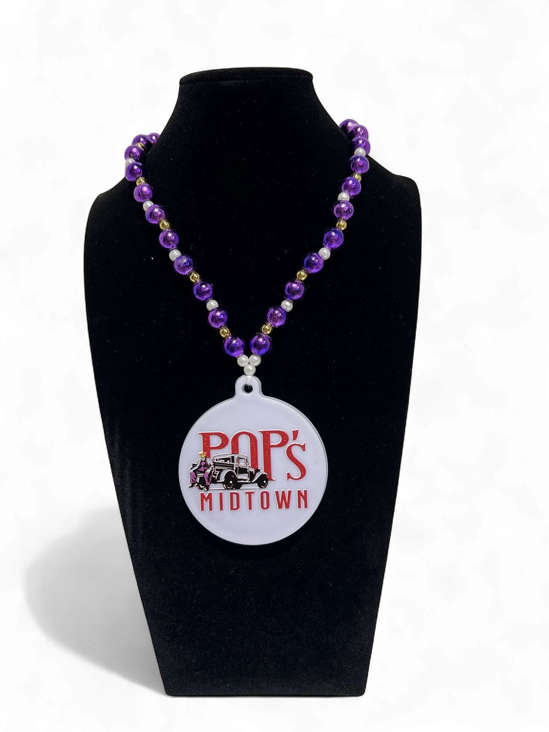 Pop's Midtown Mardi Gras Bead #2 (Dozen)