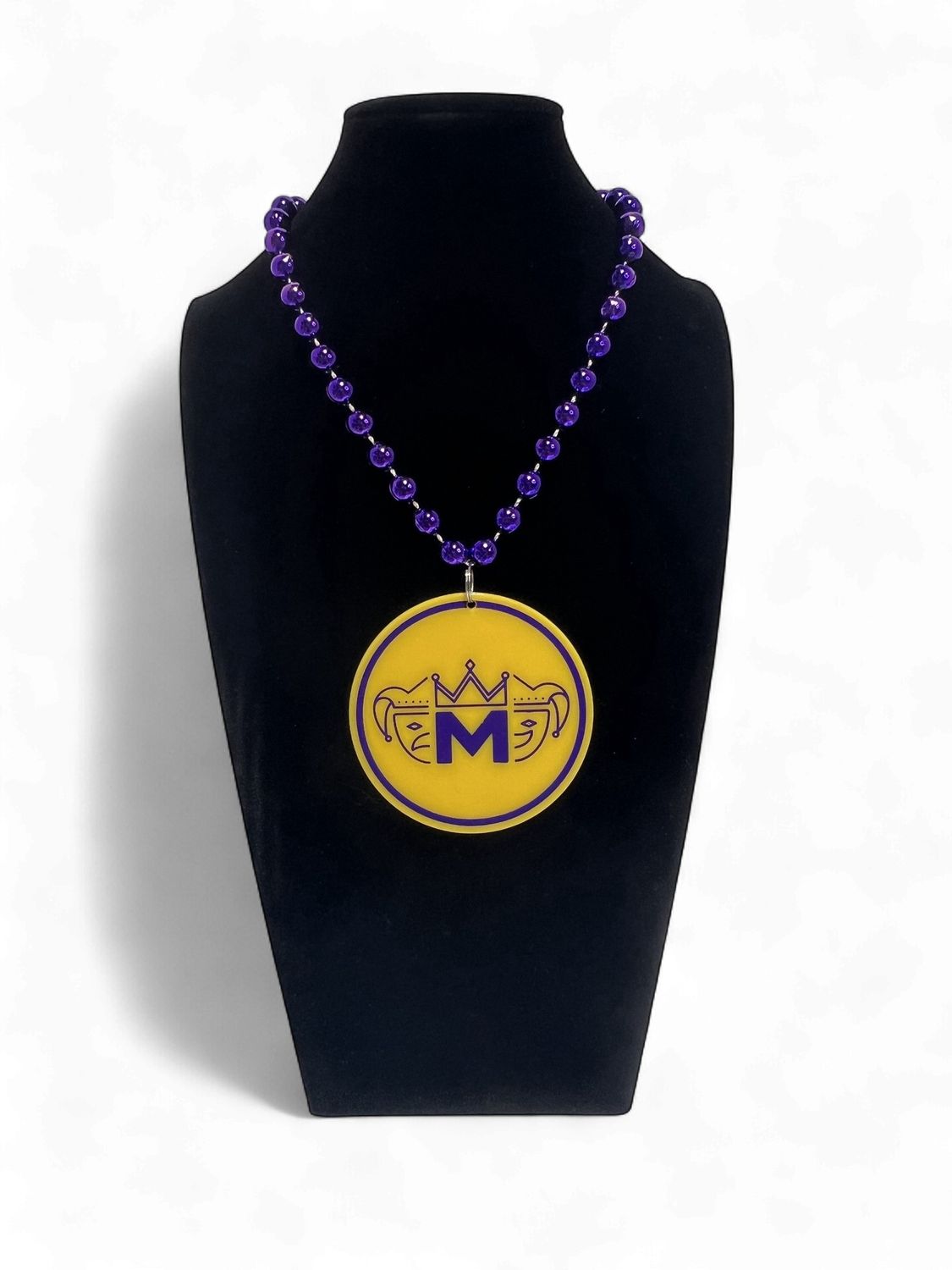 Mobile Mardi Gras Medallion - Gold Medallion - single