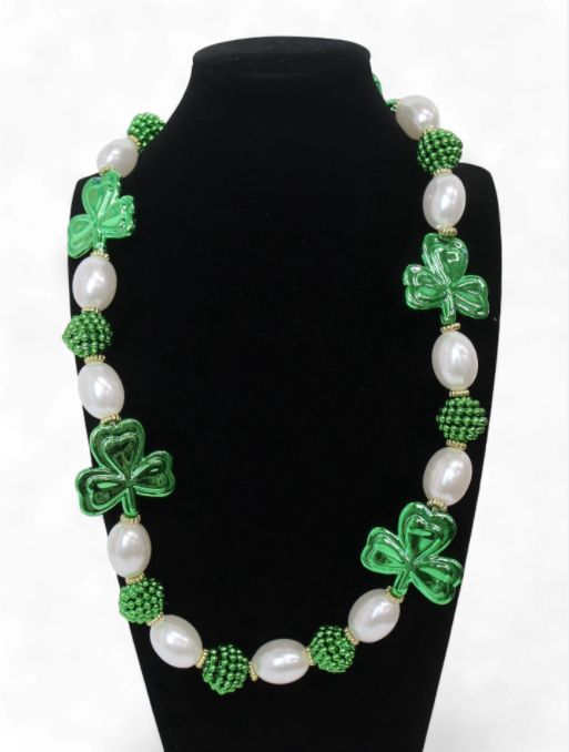 SHAMROCK BEAD 6PC