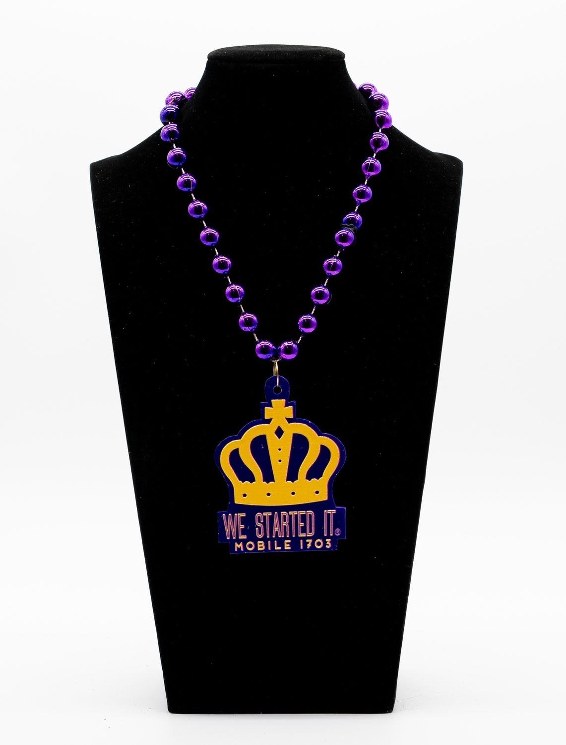 We Started It® Mardi Gras Beads - single