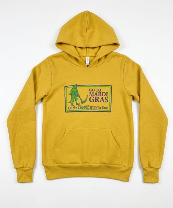 Go To Mardi Gras Youth Hoodie