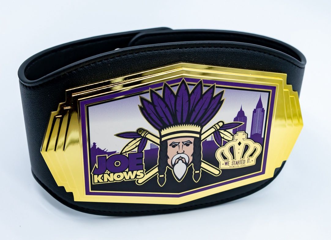 Joe Knows Mini Heavyweight Champion Belt