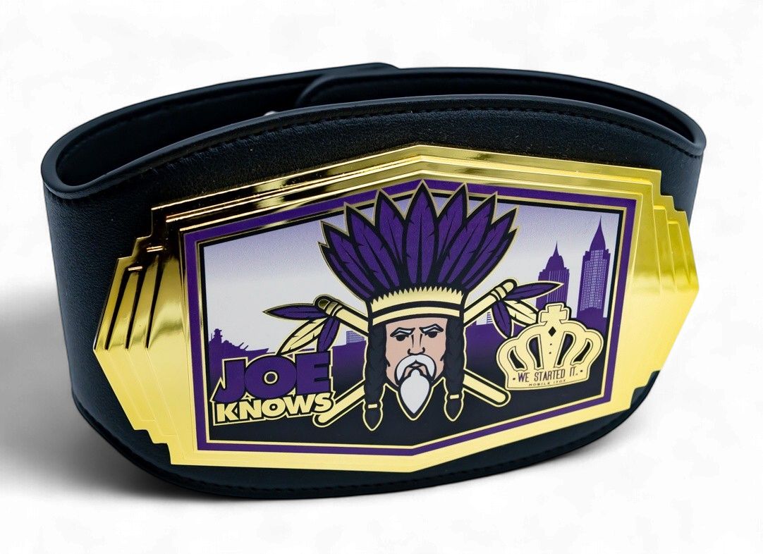Joe Knows Mini Heavyweight Champion Belt