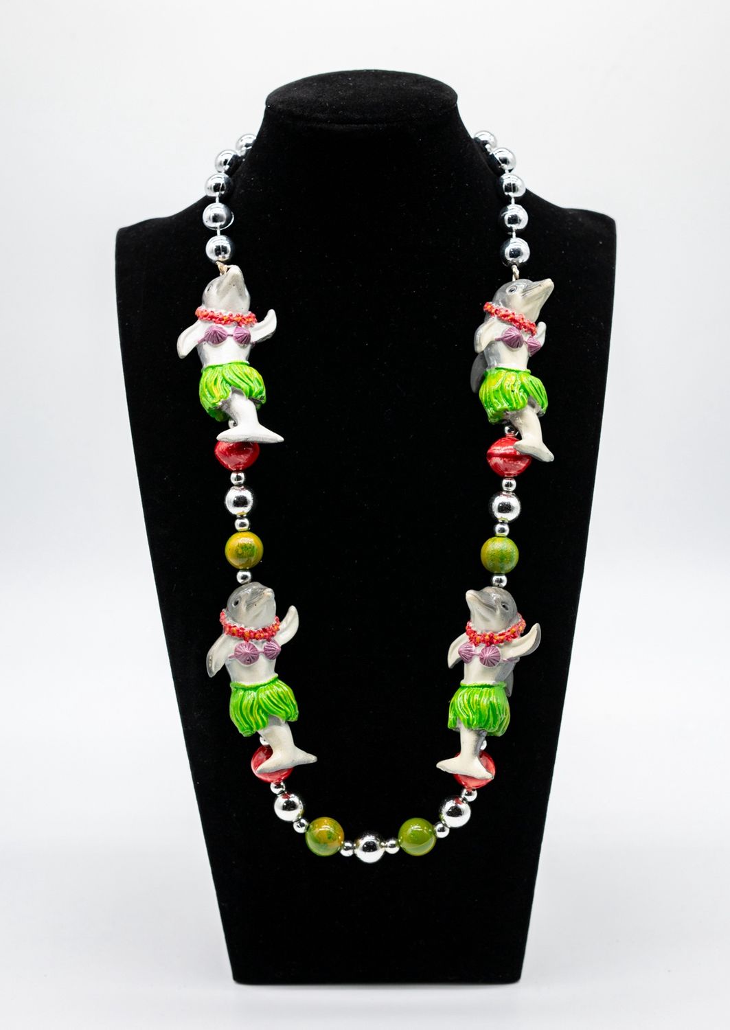 DOLPHIN HULA MEDALLIONS SPECIALTY BEAD