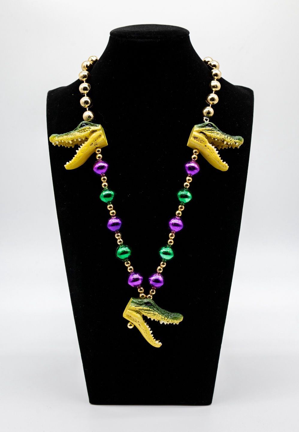 ALLIGATOR TRIO SPECIALTY BEAD (6pc)