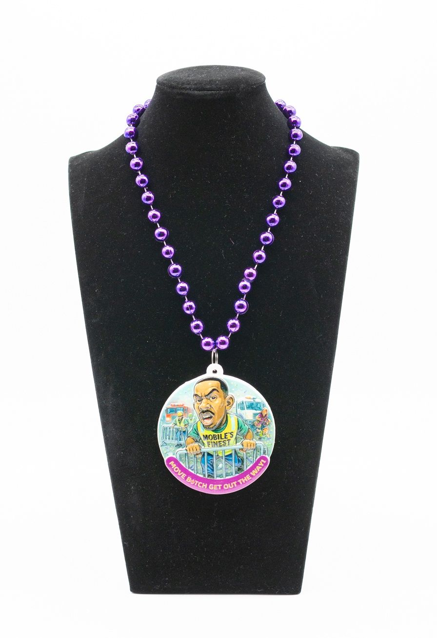 Mobile's Finest Street Cleaners Mardi Gras Bead