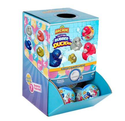 ORB Arcade Capsules Glitter Rubber Duck