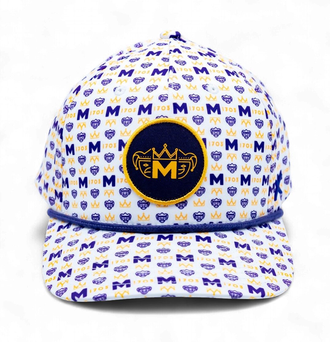 Mobile Mardi Gras Microprint Hat