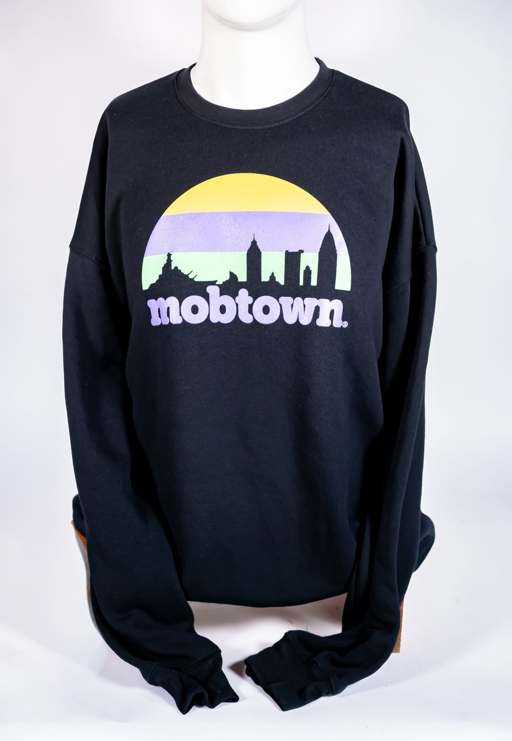Mobtown® Skyline Mardi Gras Sweatshirt