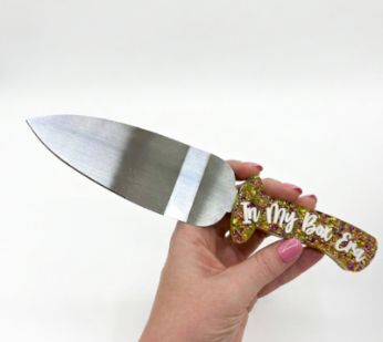King Cake Knife Server- In My Box Era