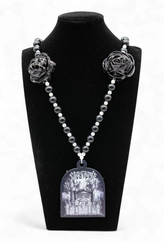 Church Street Graveyard Bead with Light Up Medallion (6pc)