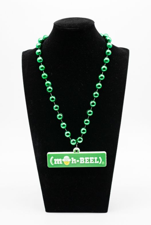 Crichton Leprechaun (moh-beel)® Mardi Gras Bead (Dozen)