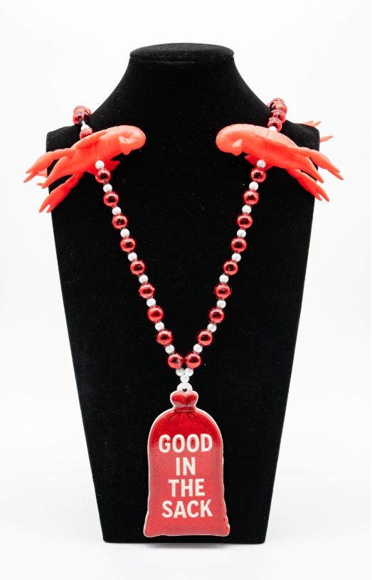 GOOD IN THE SACK Crawfish Necklace (6pc)