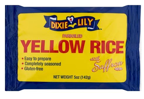 Dixie Lily Yellow Rice Case (12/5oz bags)