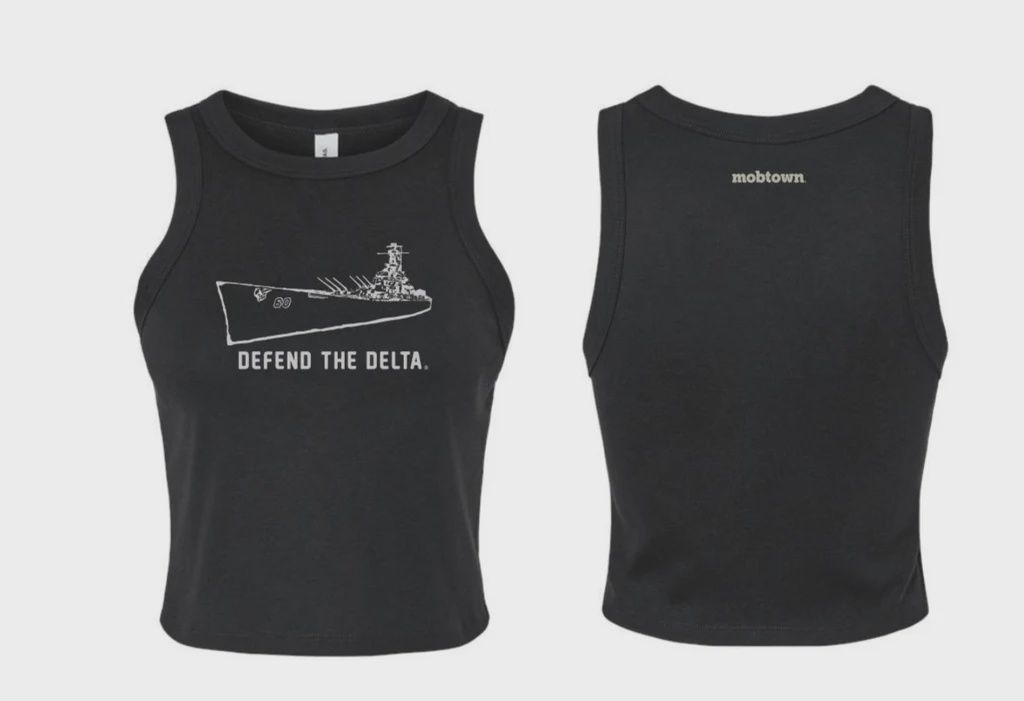 Defend the Delta Cropped Tank