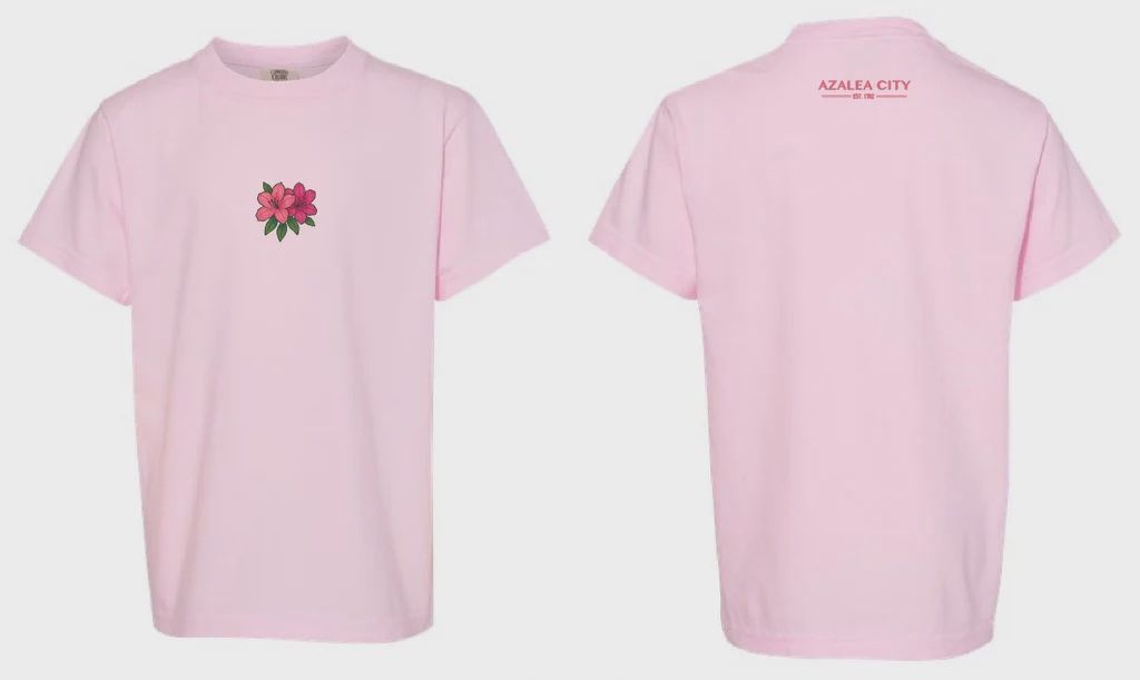 Youth Azalea City Embroidered Tee