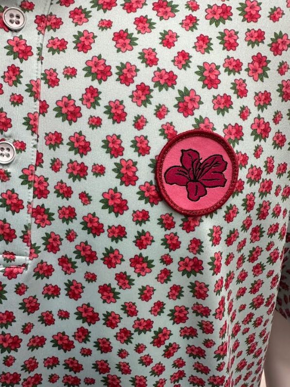 Azalea Microprint Polo