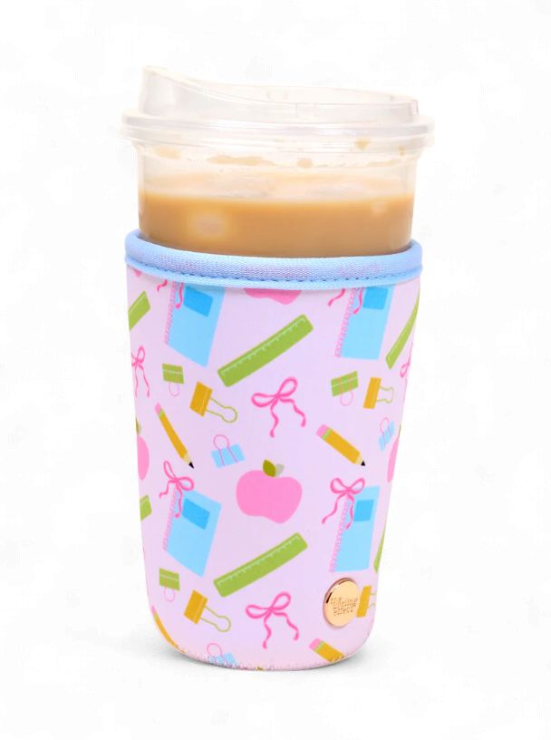 Sip Savvy Drink Sleeve (Large) School's in Session