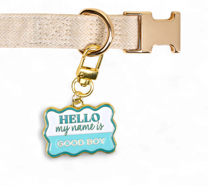 Pawfect Collar Charm Good Boy