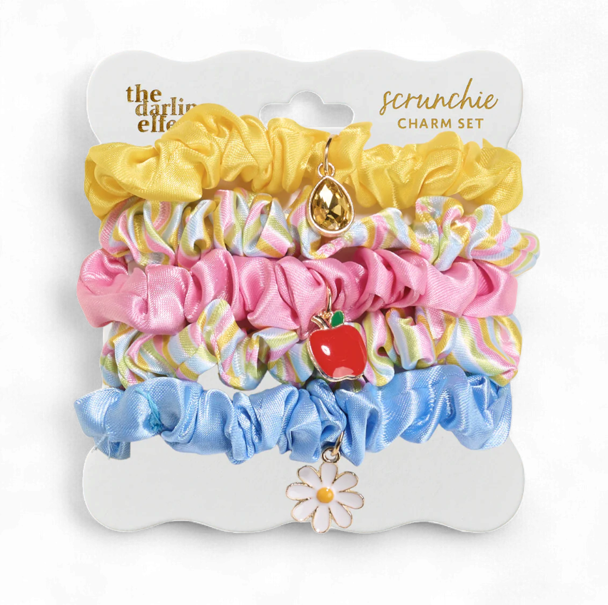 Scrunchie Charm Set Color Me Happy