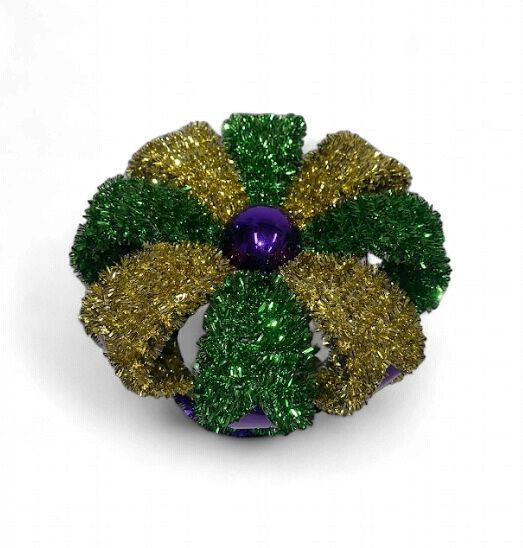 Decorative 10" Mardi Gras Crown