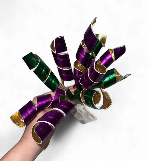 Decorative Mardi Gras Clip Ons