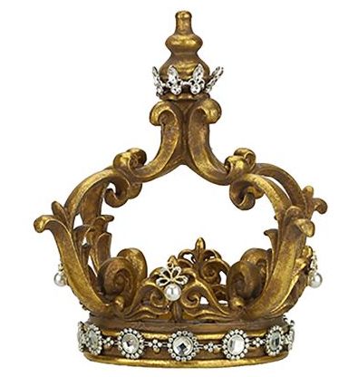 Jeweled Crown 9"
