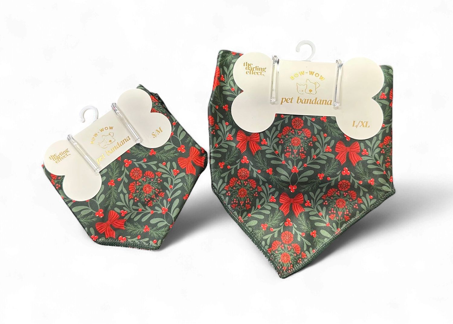 Bow- Wow Pet Bandana- A Merry Moment