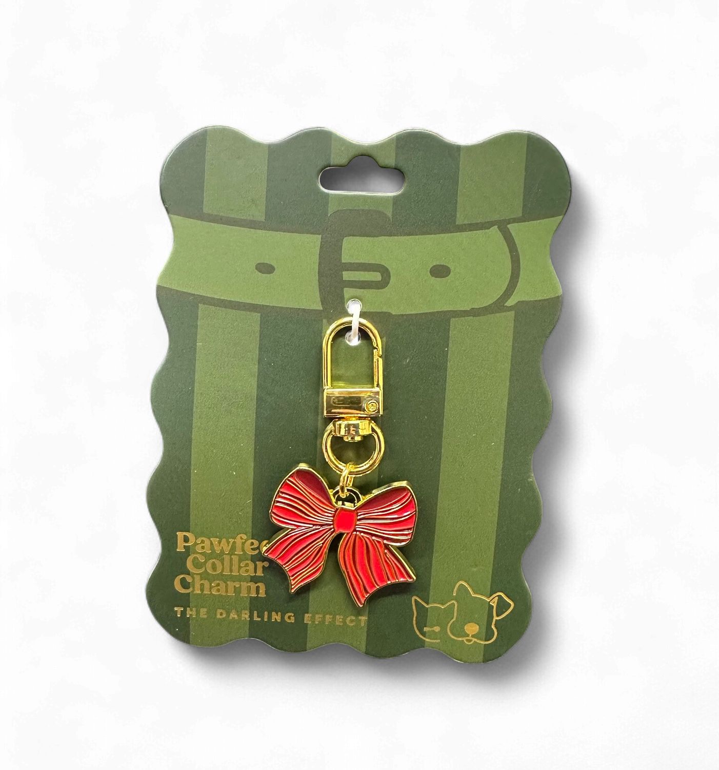 Pawfect Collar Charm- Holiday Bow