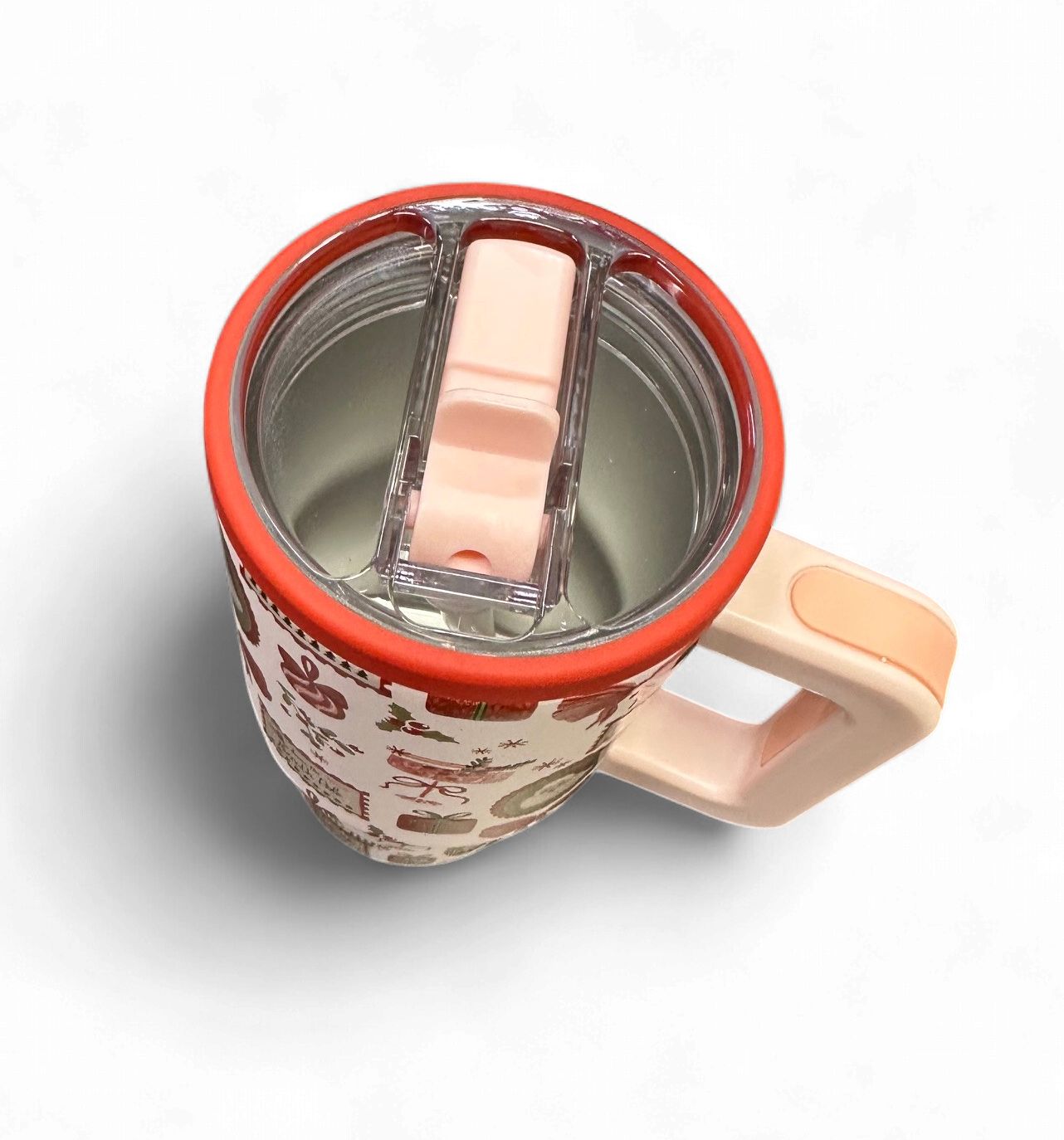 20oz Lifestyle Flip Straw Tumbler- Mistletoe Magic