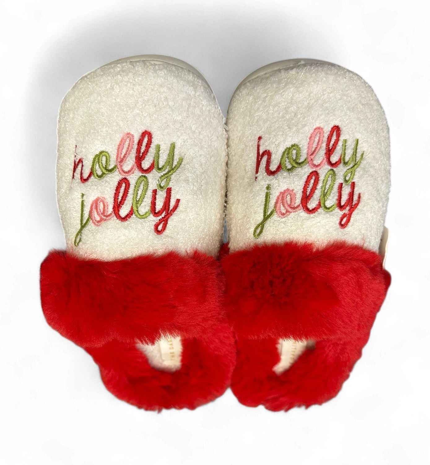 Dreamy Daze Slippers Holly Jolly